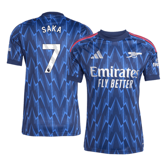 SAKA #7 Arsenal Dres Gostujoči 2025/26