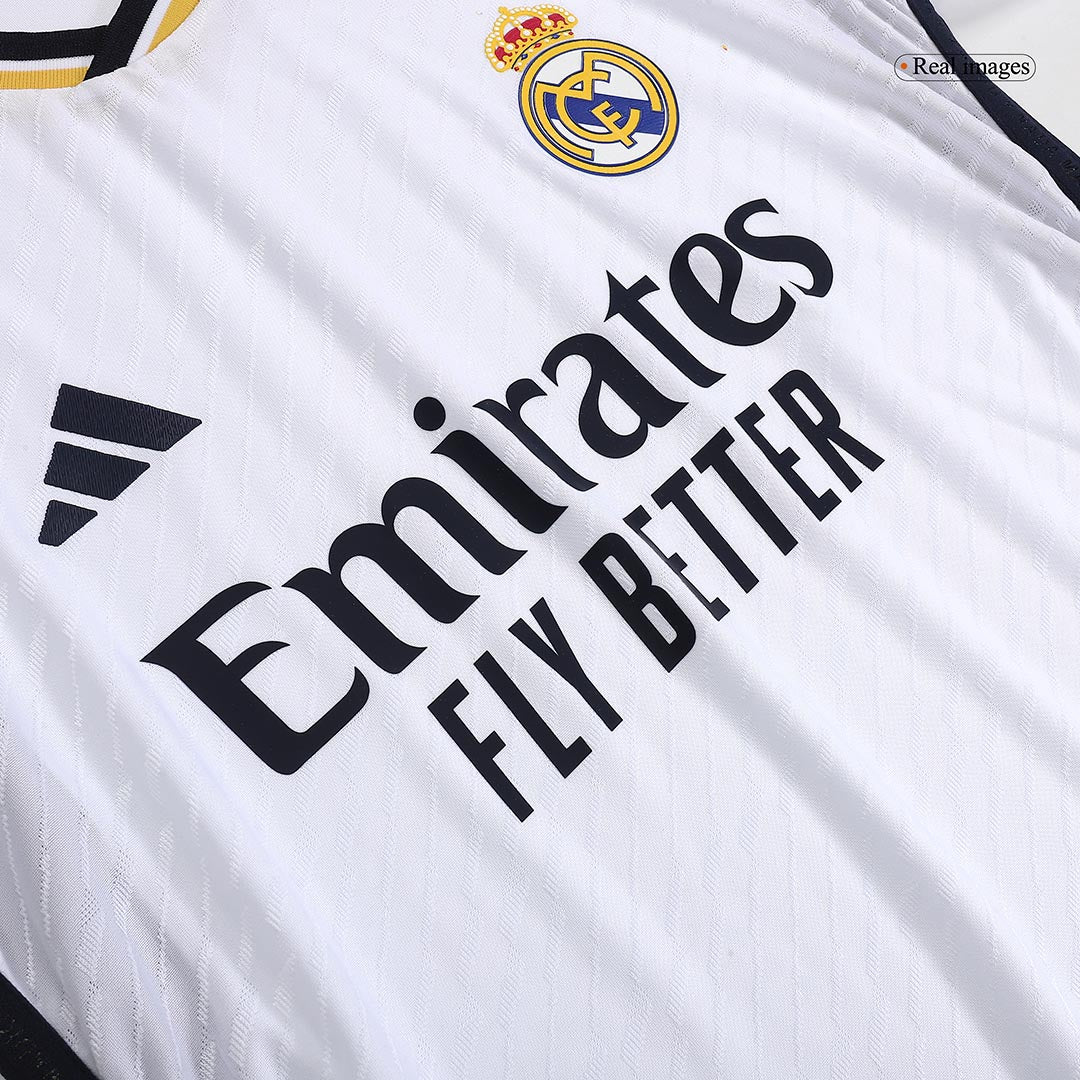 Real Madrid Nogometni dres Domači 2023/24 Authentic MBAPPÉ #9