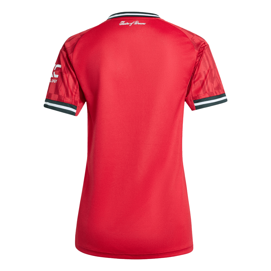 Dámský Domači Fotbalový Dres Manchester United 2025/26
