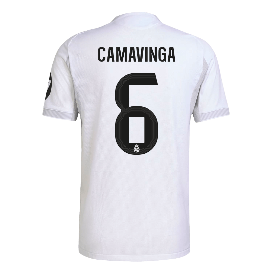 Real Madrid Nogometni dres Domači 2025/26 Authentic CAMAVINGA #6