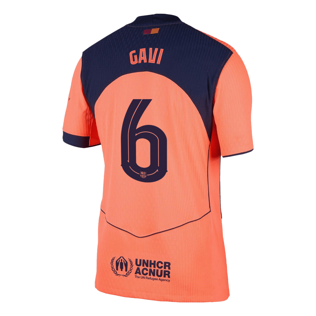 Barcelona Nogometni dres Tretji 2025/26 Authentic GAVI #6