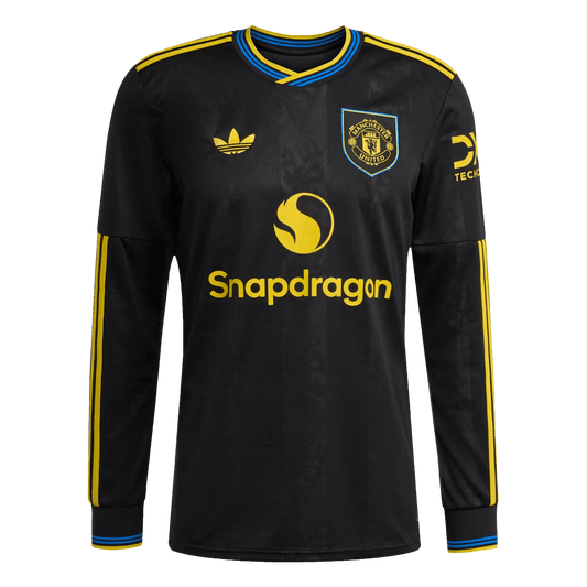 Manchester United Nogometni dres Tretji 2025/26 Dolgi rokavi