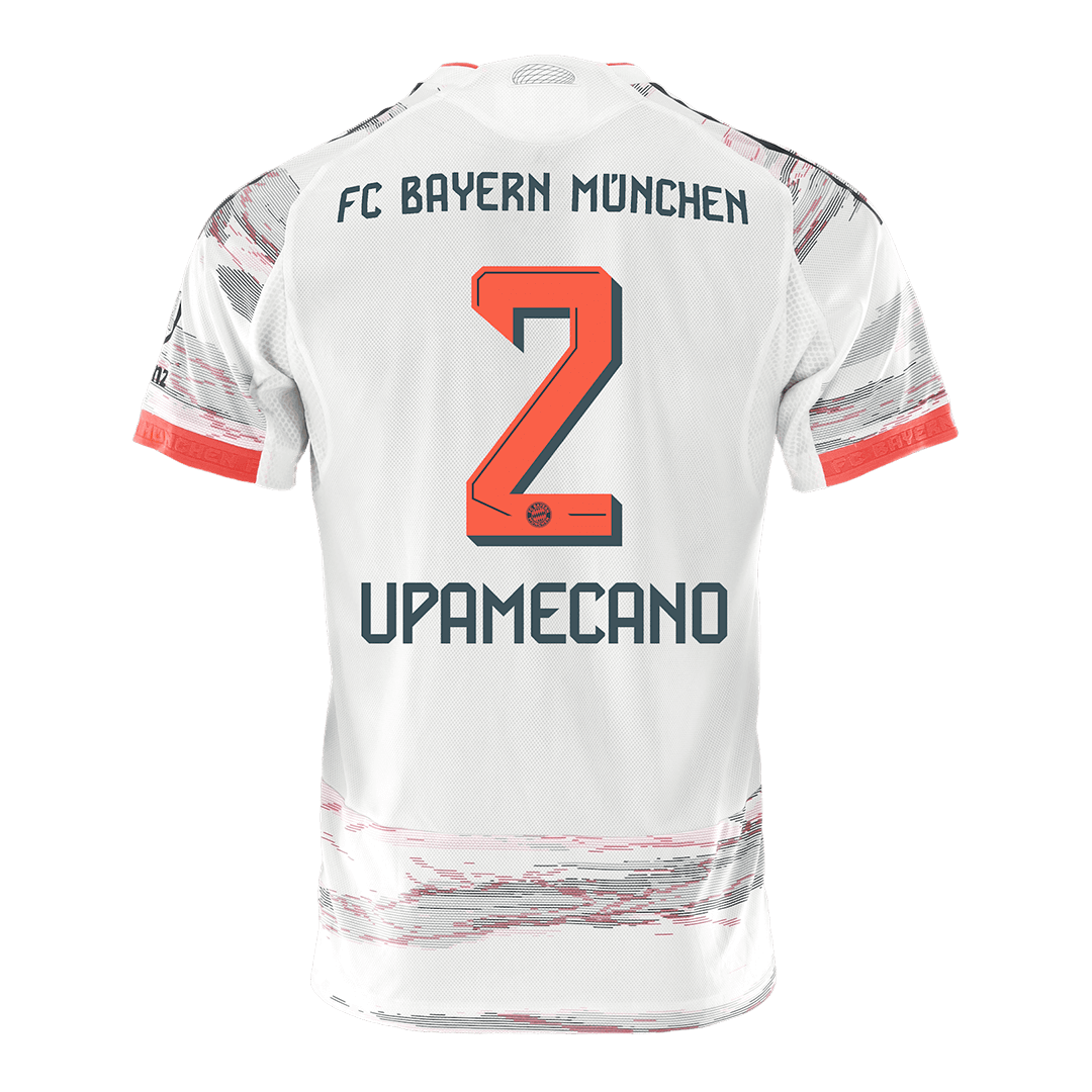 Bayern Munich Nogometni dres Gostujoči 2025/26 Authentic UPAMECANO #2