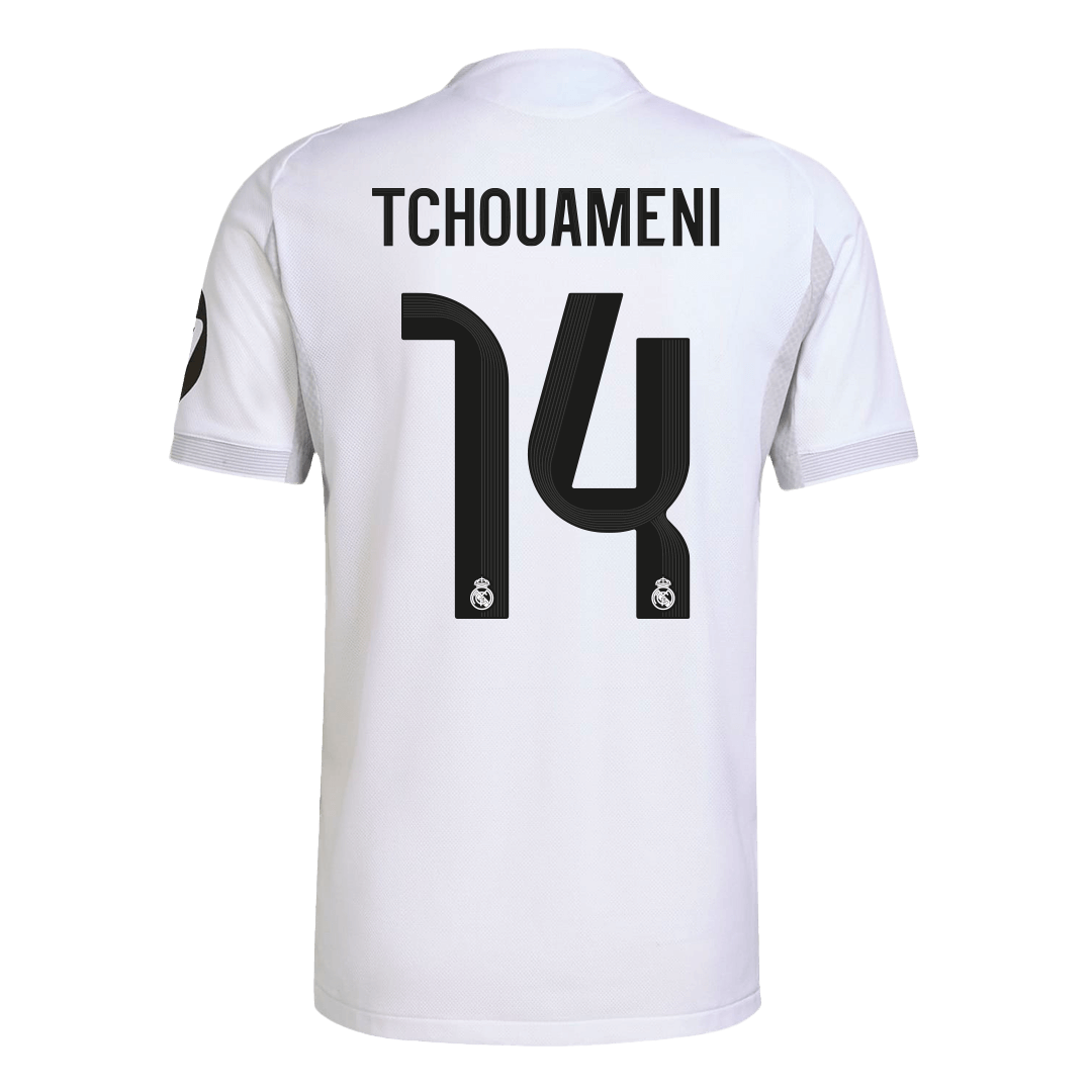 Real Madrid Nogometni dres Domači 2025/26 Authentic TCHOUAMENI #14