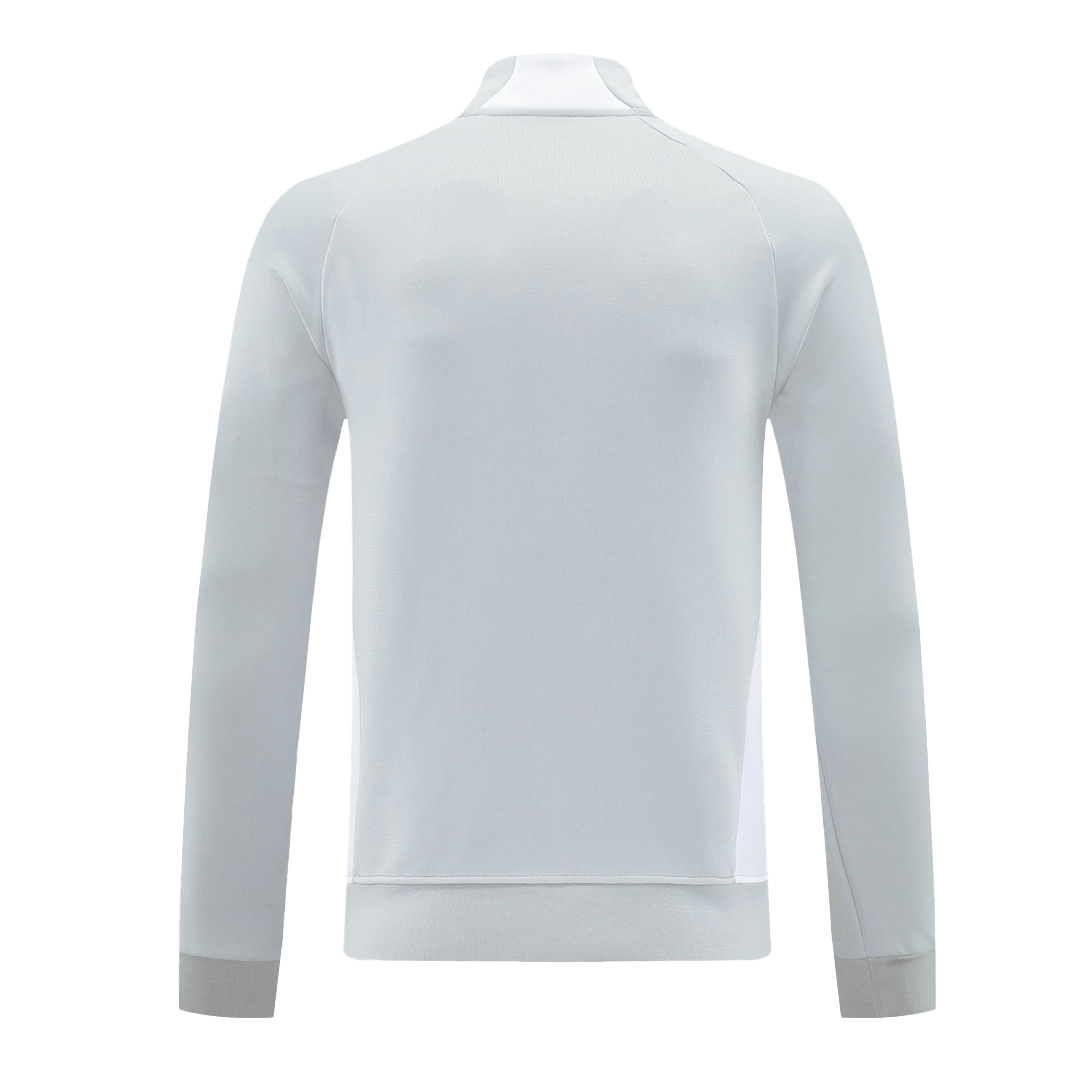 Men Real Madrid Gray Jacket Domači2025/26