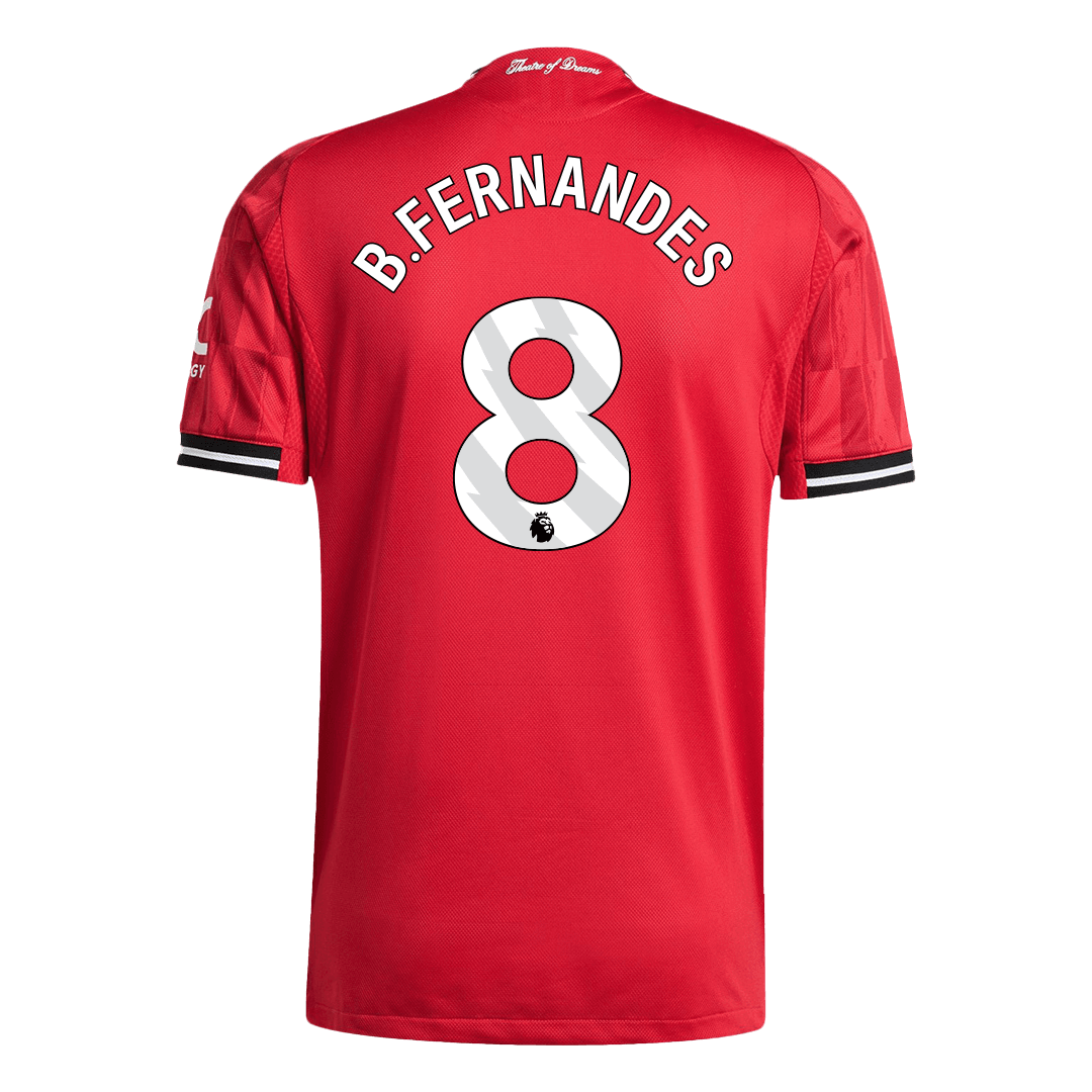 Manchester United Nogometni dres Domači 2025/26 Authentic B.FERNANDES #8