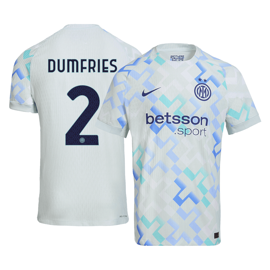 Inter Milan Nogometni dres Gostujoči 2025/26 Authentic DUMFRIES #2