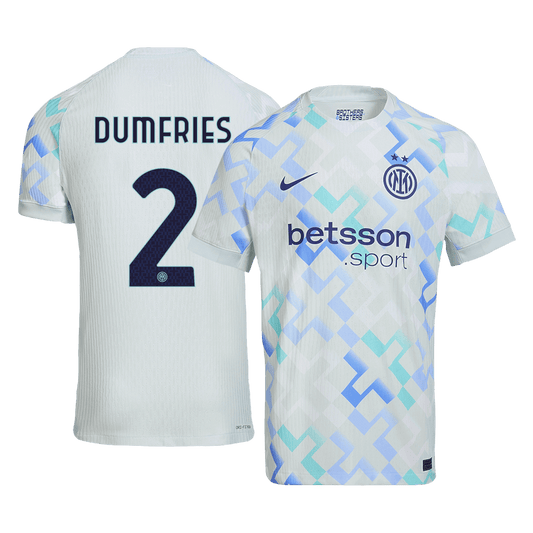 Inter Milan Nogometni dres Gostujoči 2025/26 Authentic DUMFRIES #2