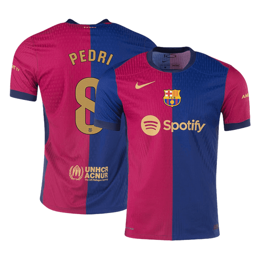 Autentična domača nogometna majica PEDRI #8 Barcelona 2024/25