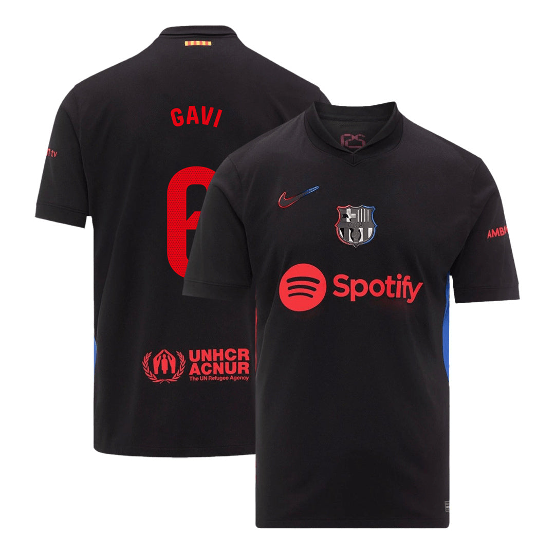 Barcelona GAVI #6 gostujoča moška nogometna majica 2024/25