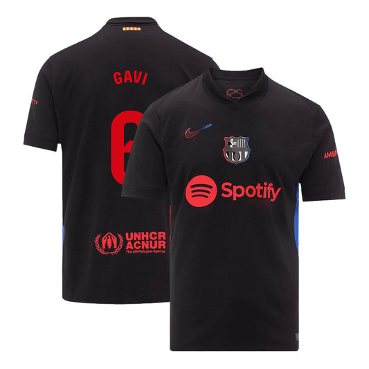 Barcelona GAVI #6 gostujoča moška nogometna majica 2024/25