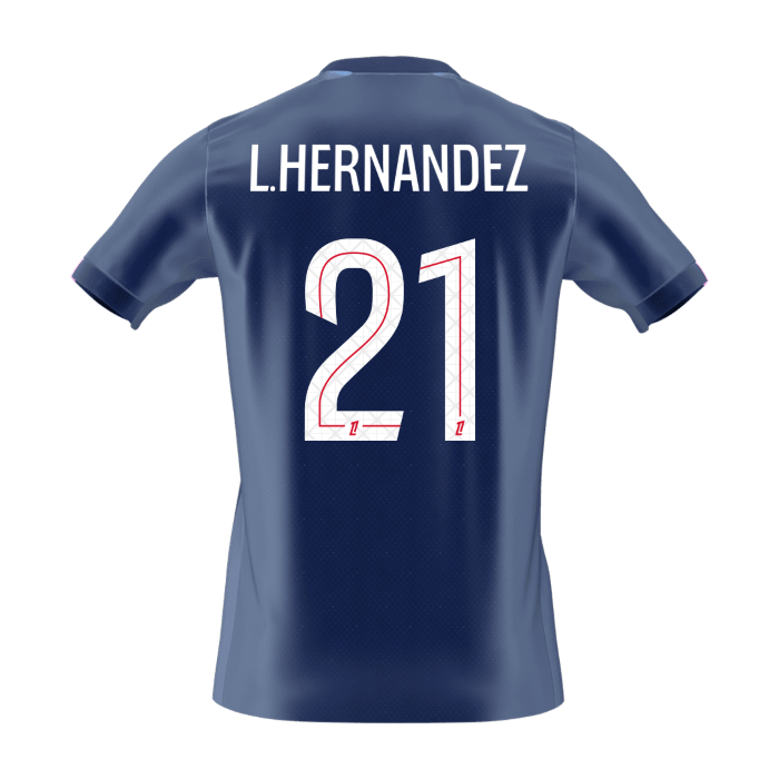 L.HERNANDEZ #21 PSG Dres Domači 2025/26