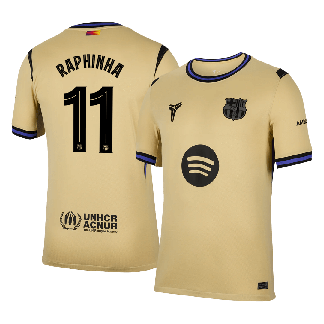 RAPHINHA #11 Barcelona Dres Gostujoči 2025/26 UCL