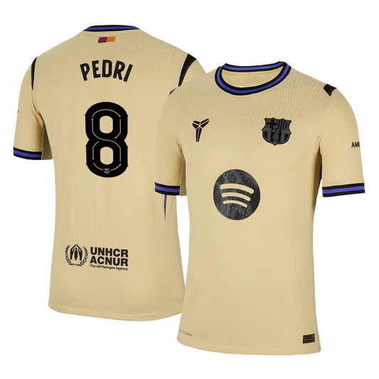 Autentična gostujoča majica PEDRI #8 Barcelona 2025/26 - UCL