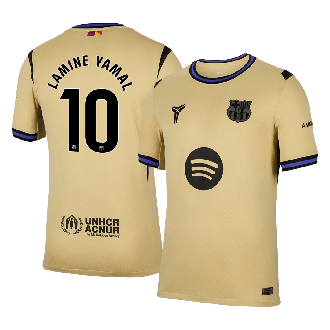 LAMINE YAMAL #10 Barcelona Dres Gostujoči 2025/26