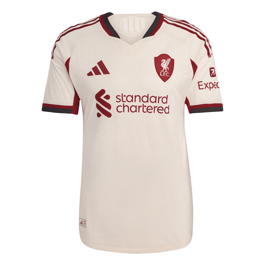 Liverpool Nogometni dres Gostujoči 2025/26 Authentic SZOBOSZLAI #8