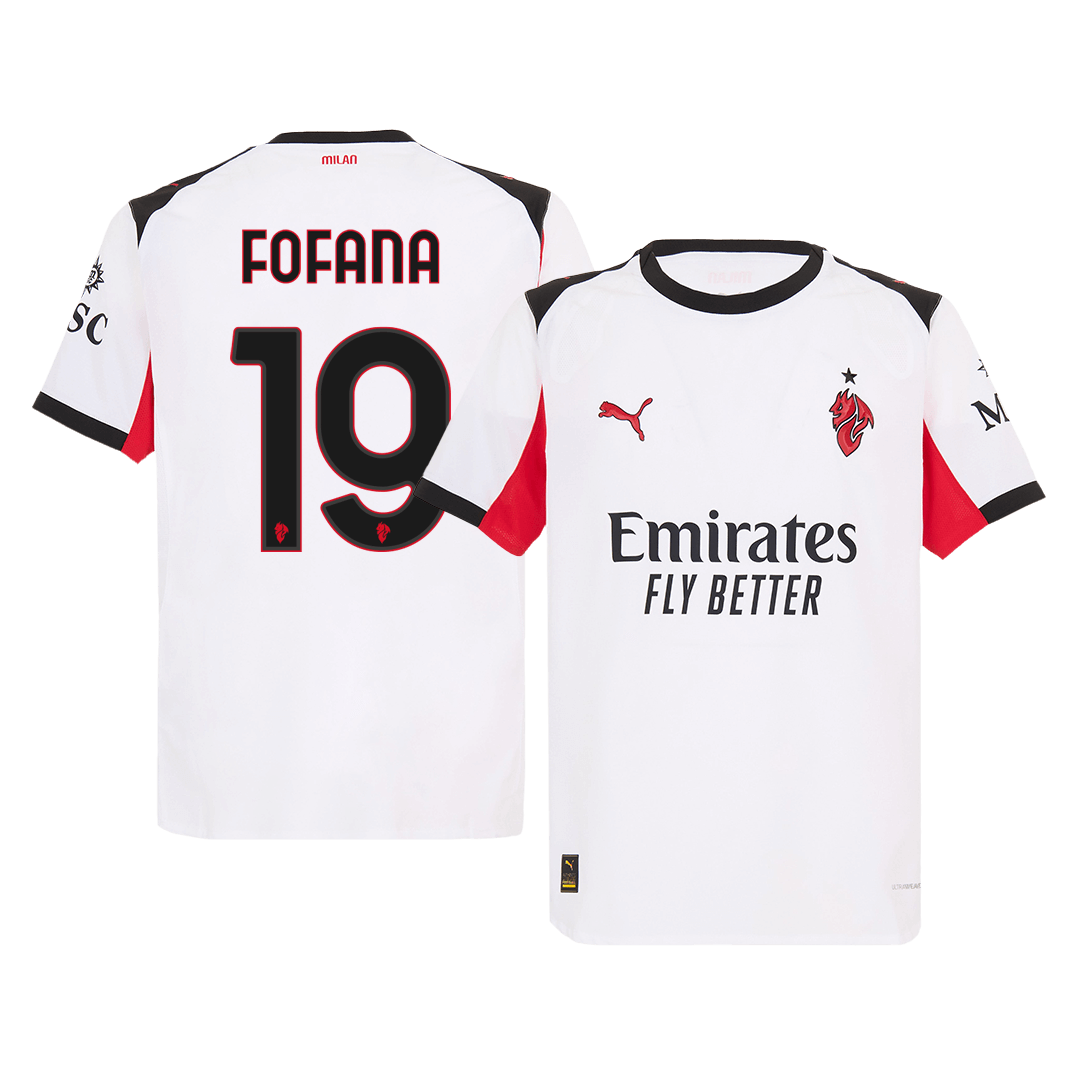 AC Milan Nogometni dres Gostujoči 2025/26 Authentic FOFANA #19