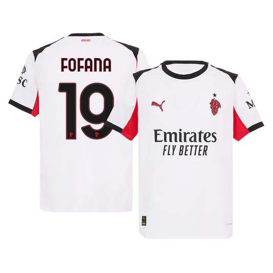 AC Milan Nogometni dres Gostujoči 2025/26 Authentic FOFANA #19