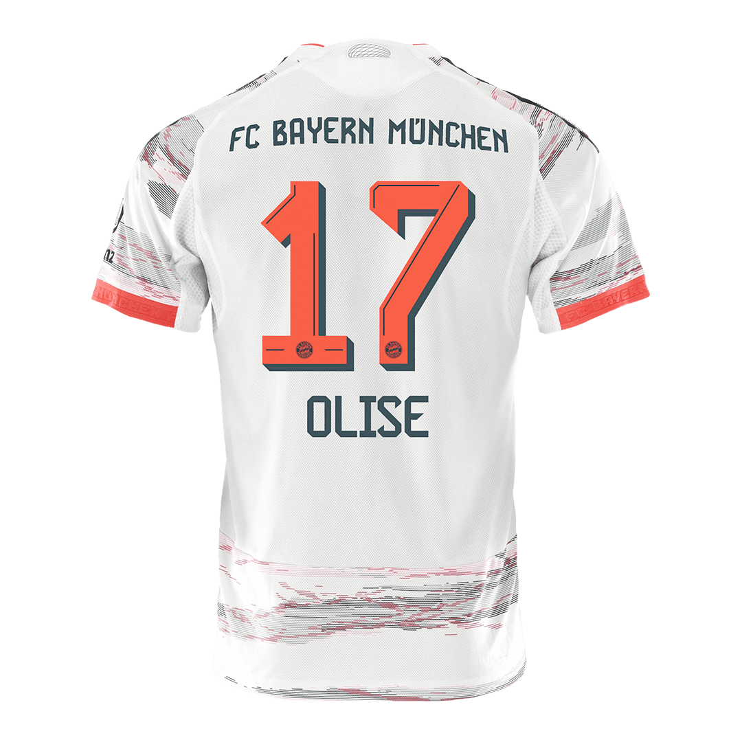 Bayern Munich Nogometni dres Gostujoči 2025/26 Authentic OLISE #17