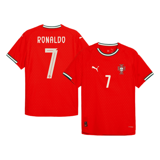 Portugal Nogometni dres Domači 2025 Authentic RONALDO #7
