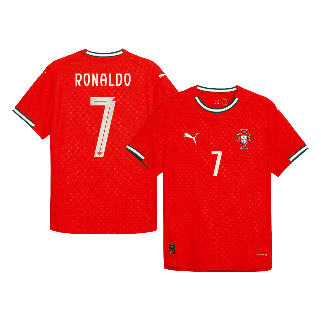 Portugal Nogometni dres Domači 2025 Authentic RONALDO #7