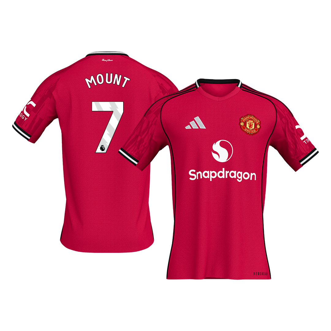 MOUNT #7 Manchester United Dres Domači 2025/26