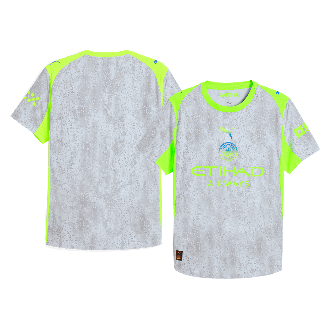 Manchester City Nogometni dres Tretji 2025/26 Authentic