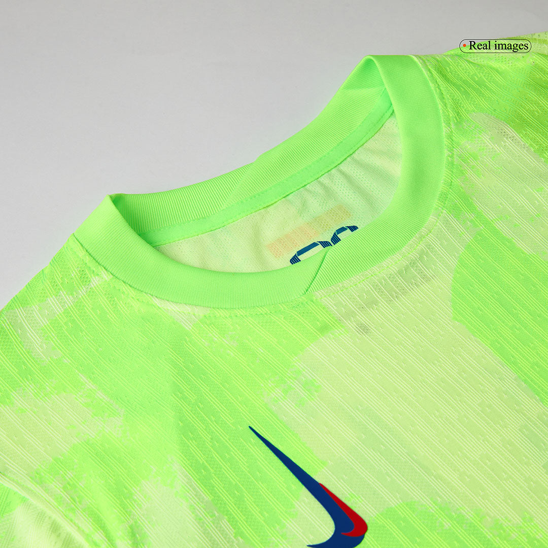 Verodostojni nogometni dres Lamine Yamal #19 Barcelona Third Away Soccer Jersey 2024/25- UCL(Logotip Spotify brez besedila)