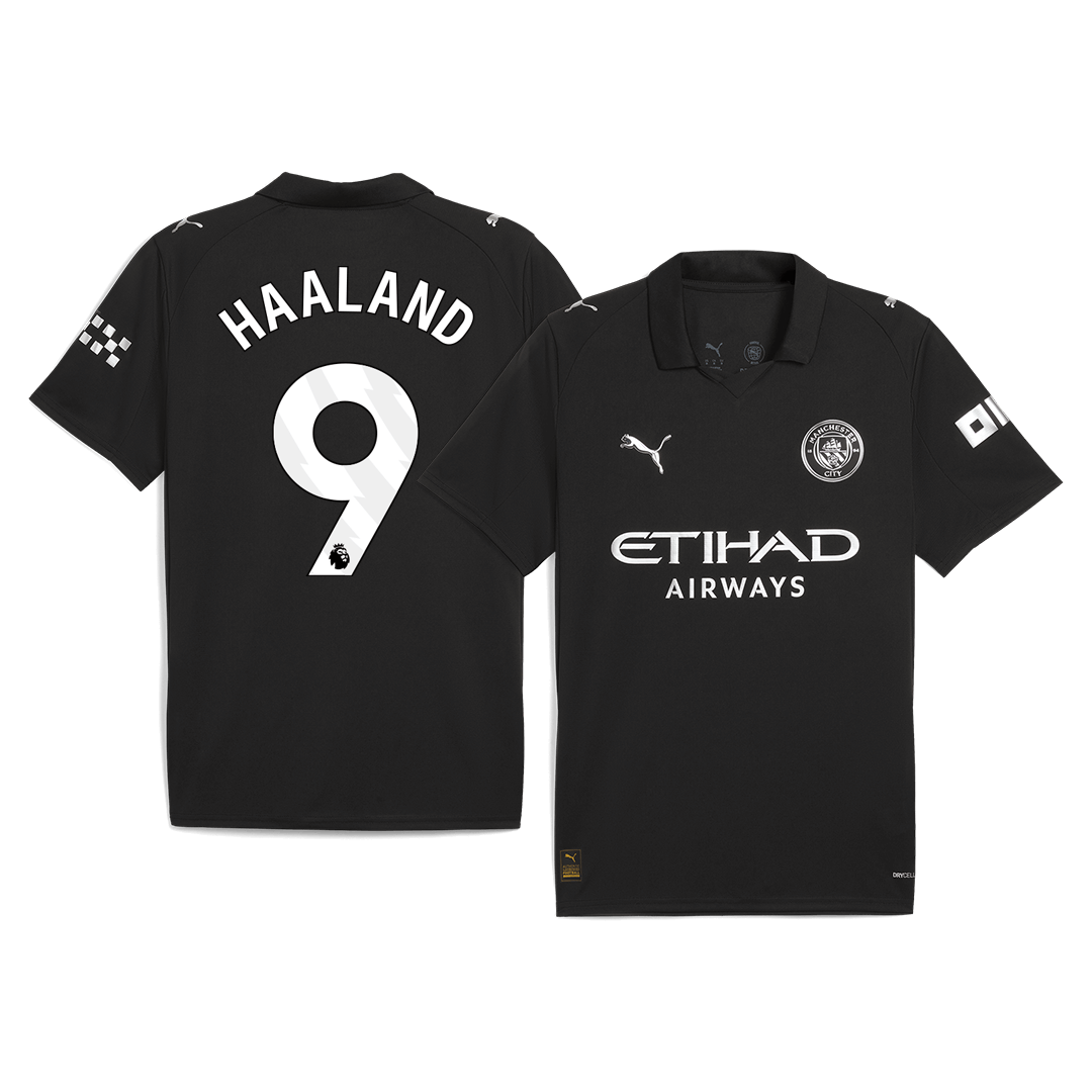 HAALAND #9 Manchester City Dres Gostujoči 2025/26