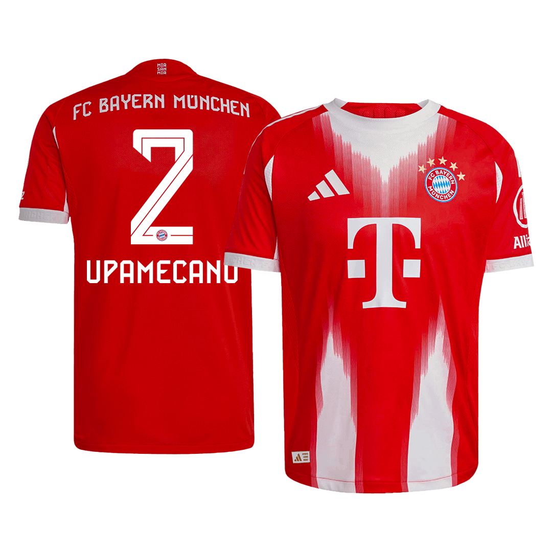 Bayern Munich Nogometni dres Domači 2025/26 Authentic UPAMECANO #2