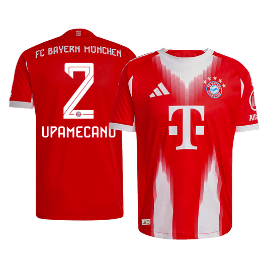 Bayern Munich Nogometni dres Domači 2025/26 Authentic UPAMECANO #2