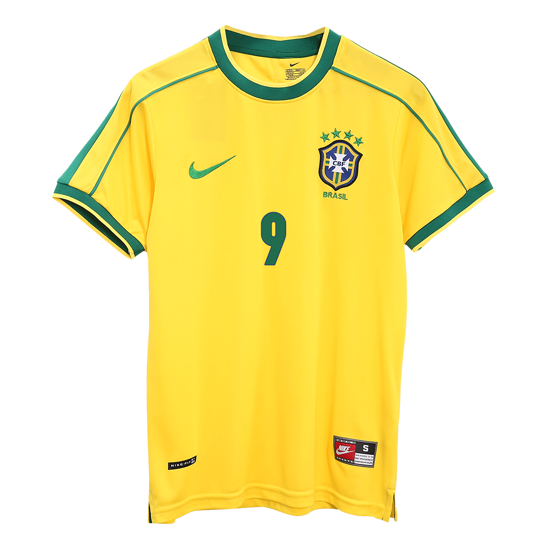 RONALDO #9 Brazil Dres Domači 1998