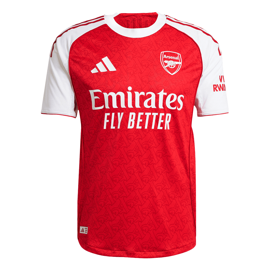 Arsenal Nogometni dres Domači 2025/26 Authentic SALIBA #2