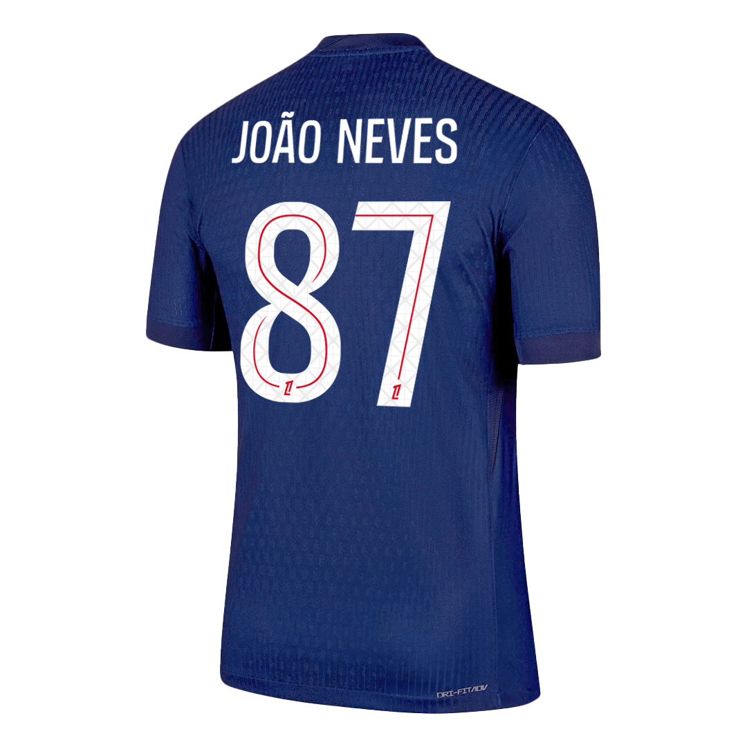 PSG Nogometni dres Domači 2025/26 Authentic JOÃO NEVES #87