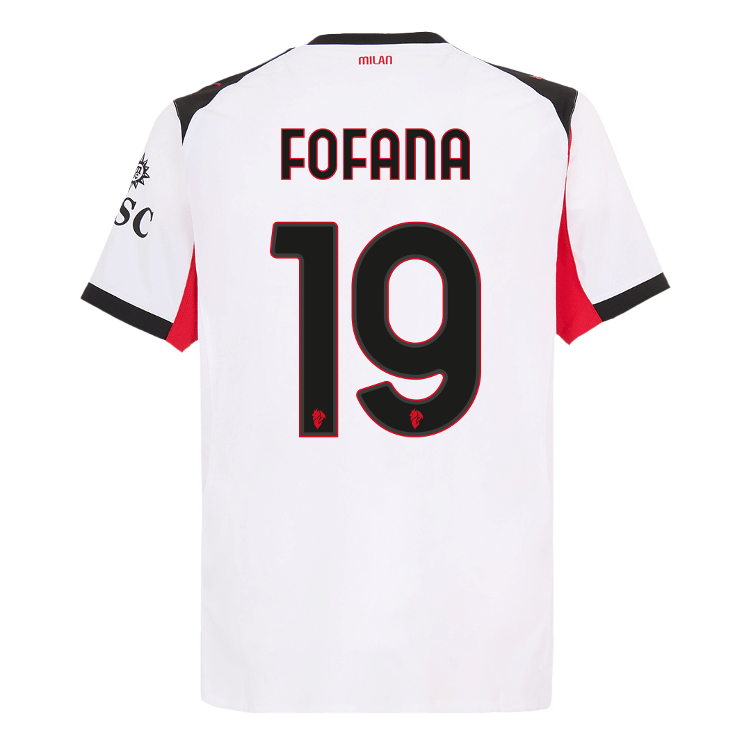 AC Milan Nogometni dres Gostujoči 2025/26 Authentic FOFANA #19