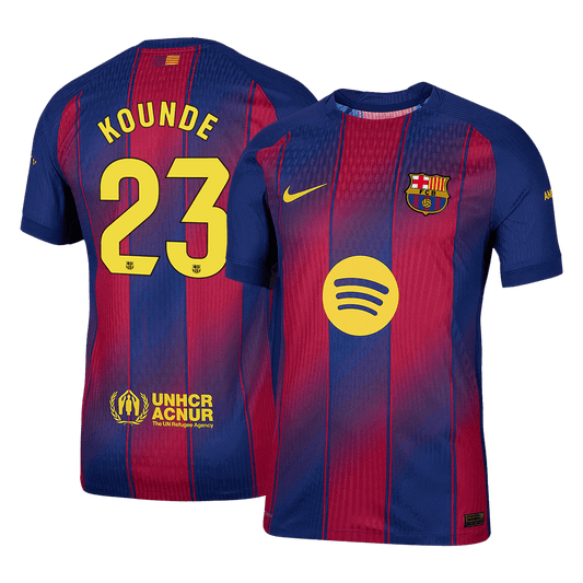 Barcelona Nogometni dres Domači 2025/26 Authentic KOUNDE #23