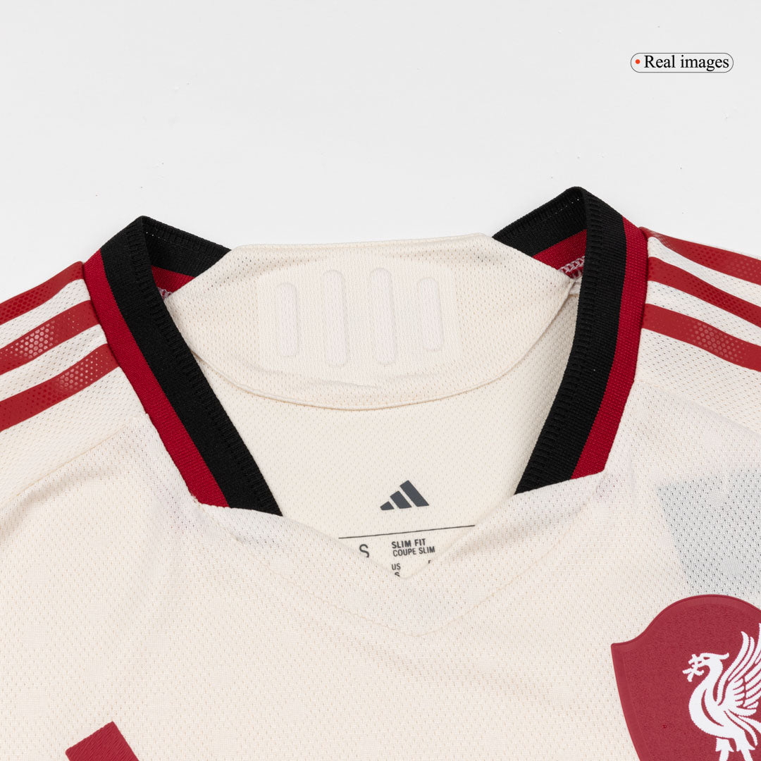 Liverpool Nogometni dres Gostujoči 2025/26 Authentic SZOBOSZLAI #8