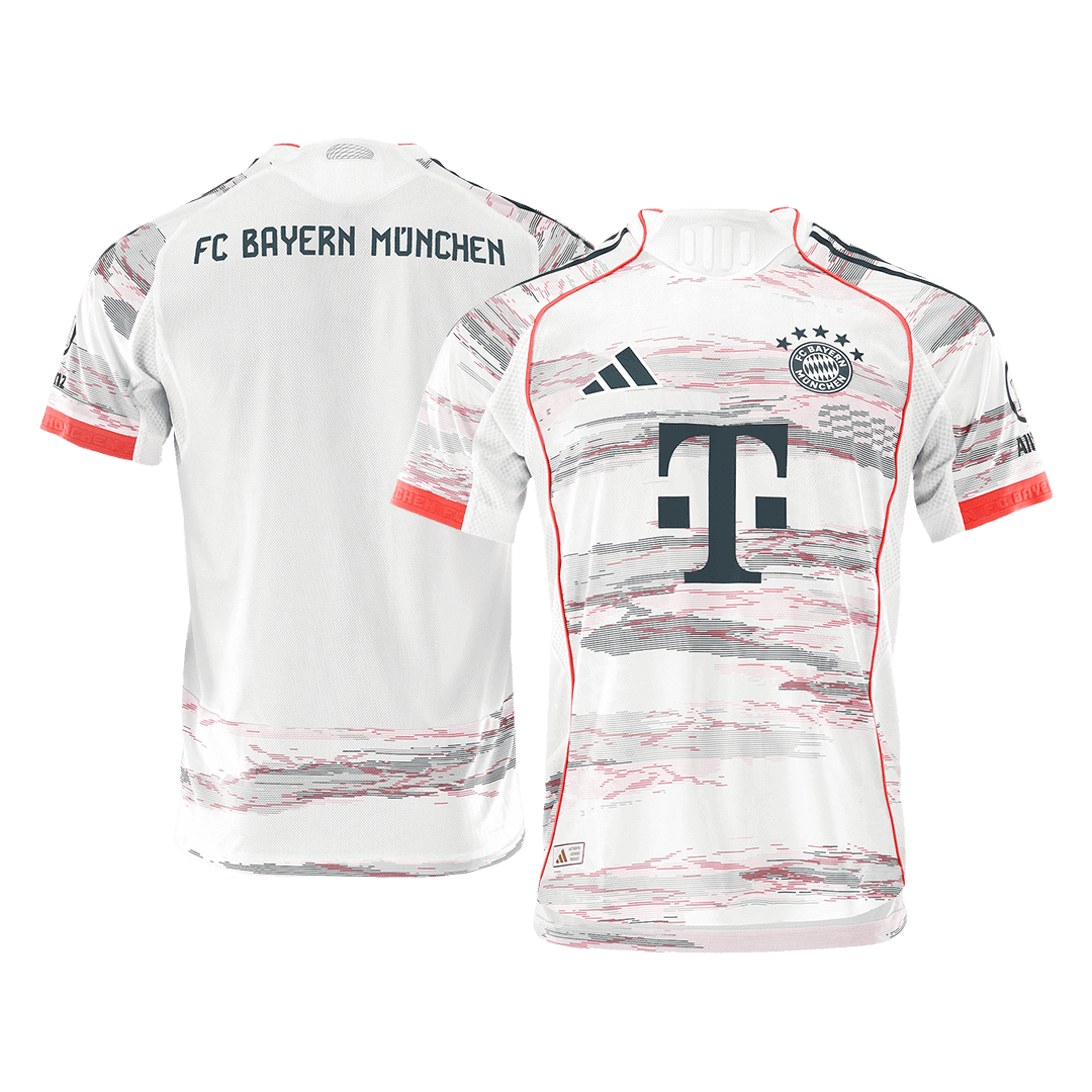 Bayern Munich Nogometni dres Gostujoči 2025/26 Authentic