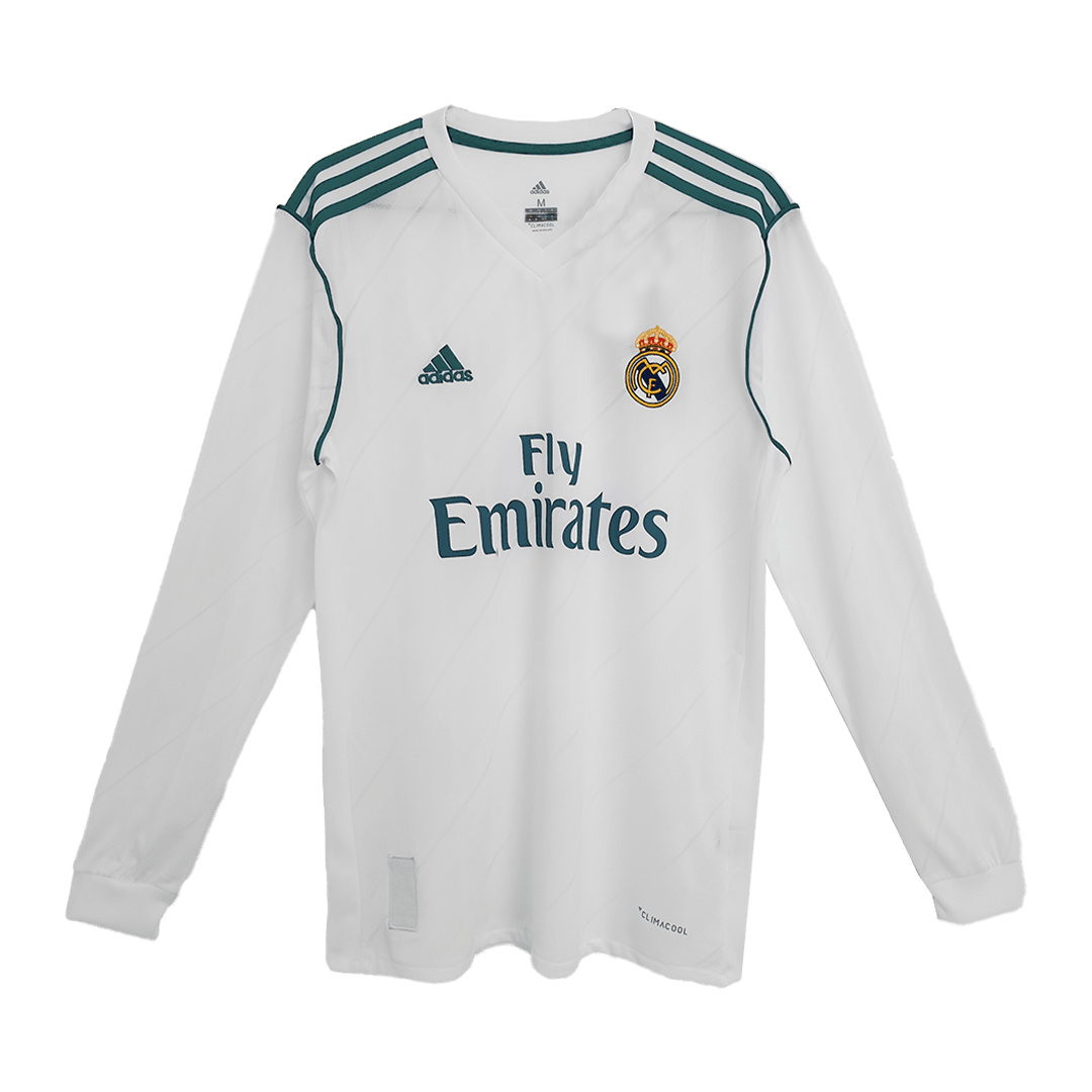 Real Madrid Nogometni dres Domači 2017/18 Dolgi rokavi