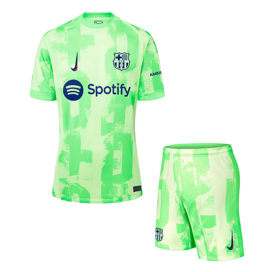 Barcelona 3rd Edition Gostujoči komplet (majica in kratke hlače) 2024/25