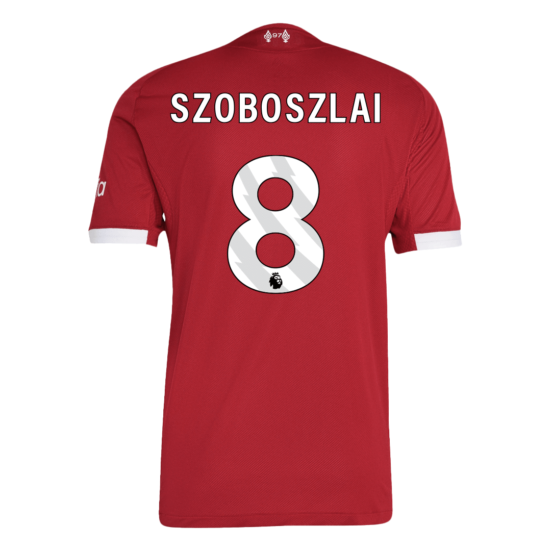 Liverpool Nogometni dres Domači 2025/26 Authentic SZOBOSZLAI #8