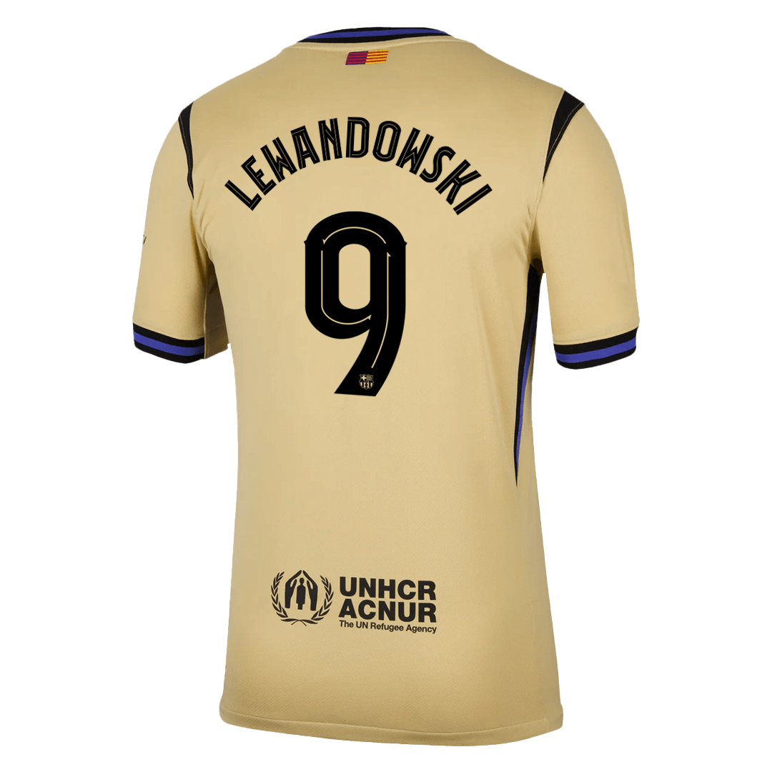 LEWANDOWSKI #9 Barcelona Dres Gostujoči 2025/26 UCL