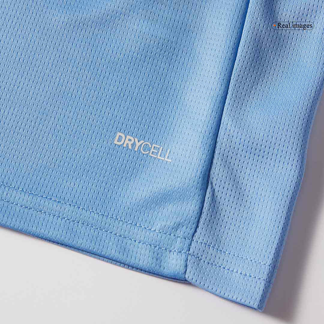 Domači nogometni dres Manchester Cityja (dres + kratke hlače) 2025/26 moder