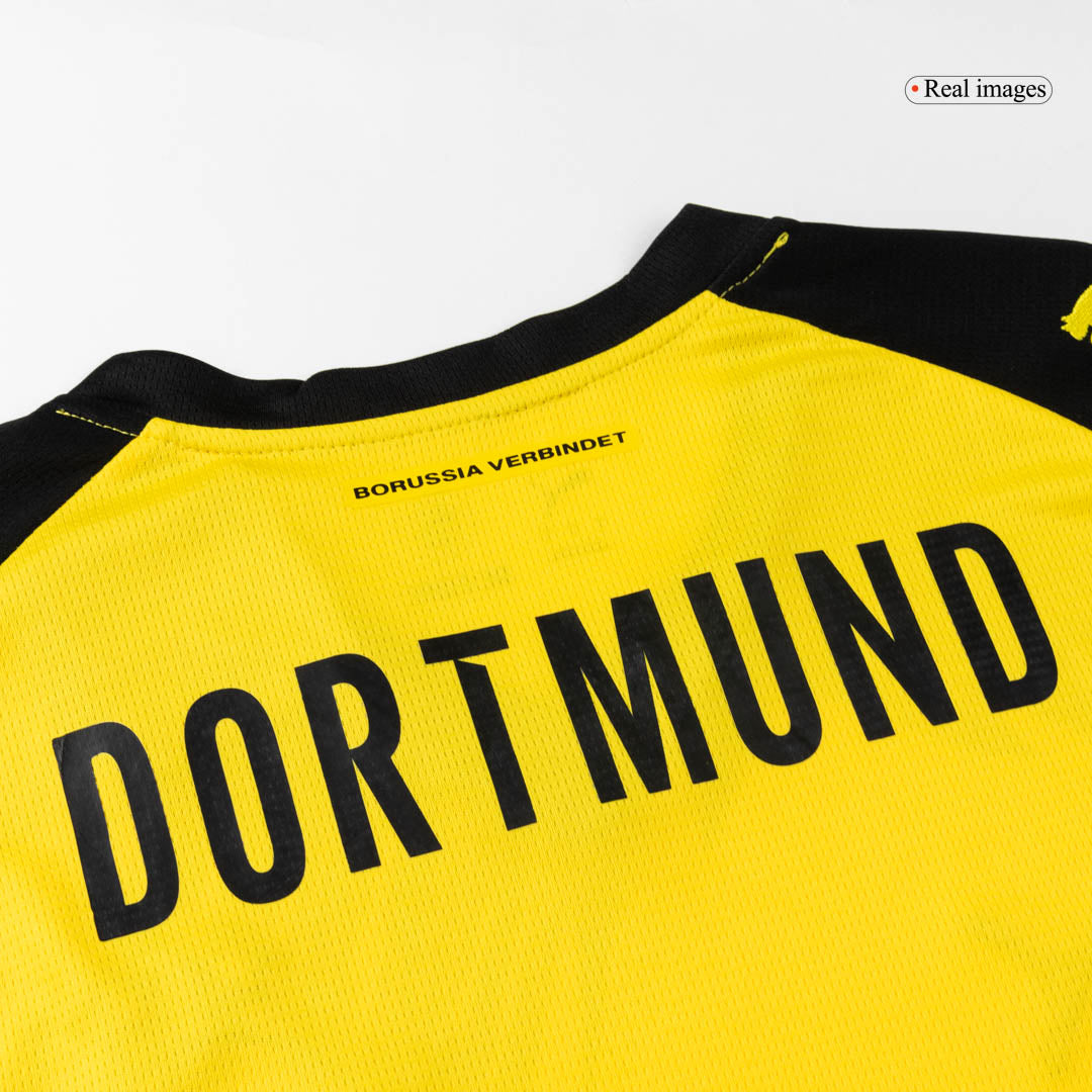Nogometni dres Borussie Dortmund (dres + kratke hlače) 2025/26 rumen