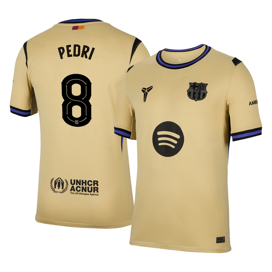 PEDRI #8 Barcelona Dres Gostujoči 2025/26 UCL