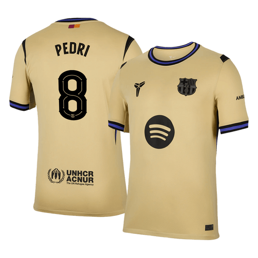 PEDRI #8 Barcelona Dres Gostujoči 2025/26 UCL