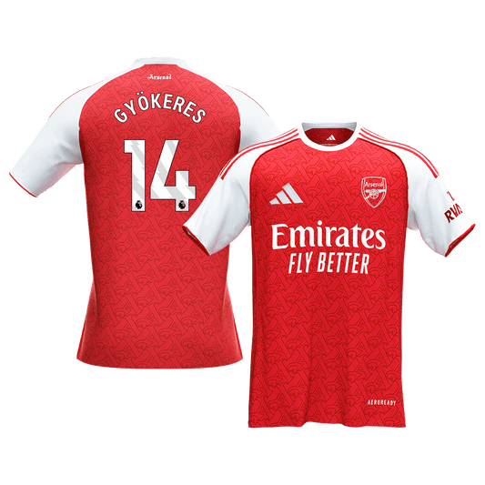 RUKERES #14 Domači nogometni dres Arsenala 2025/26 Rdeč