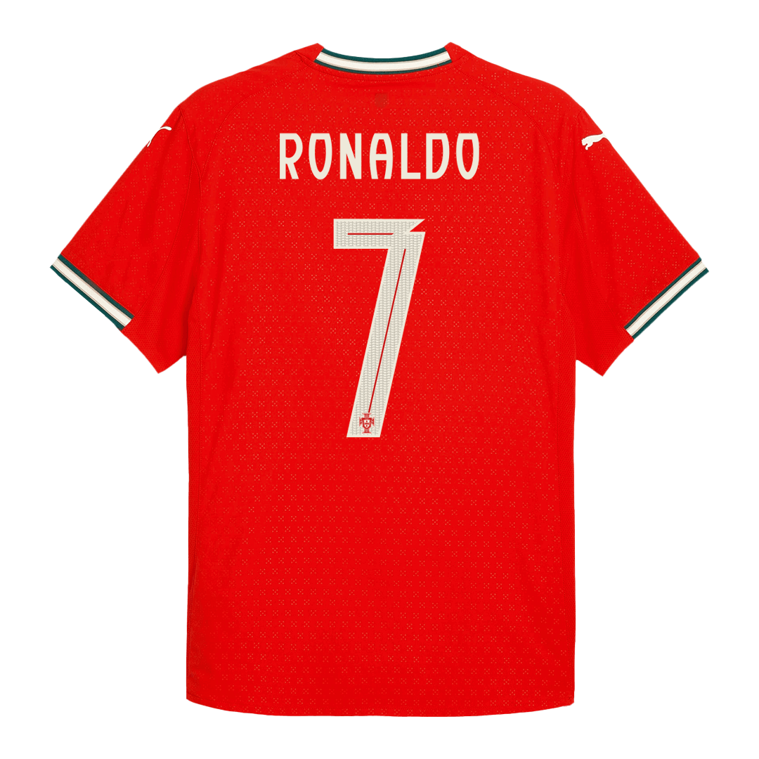 Portugal Nogometni dres Domači 2025 Authentic RONALDO #7