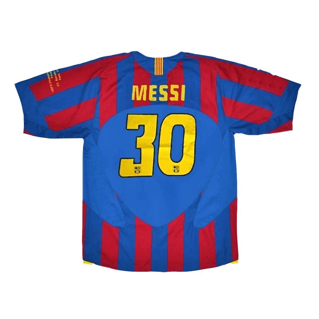 MESSI #30 Barcelona Dres Domači 2005/06 UCL