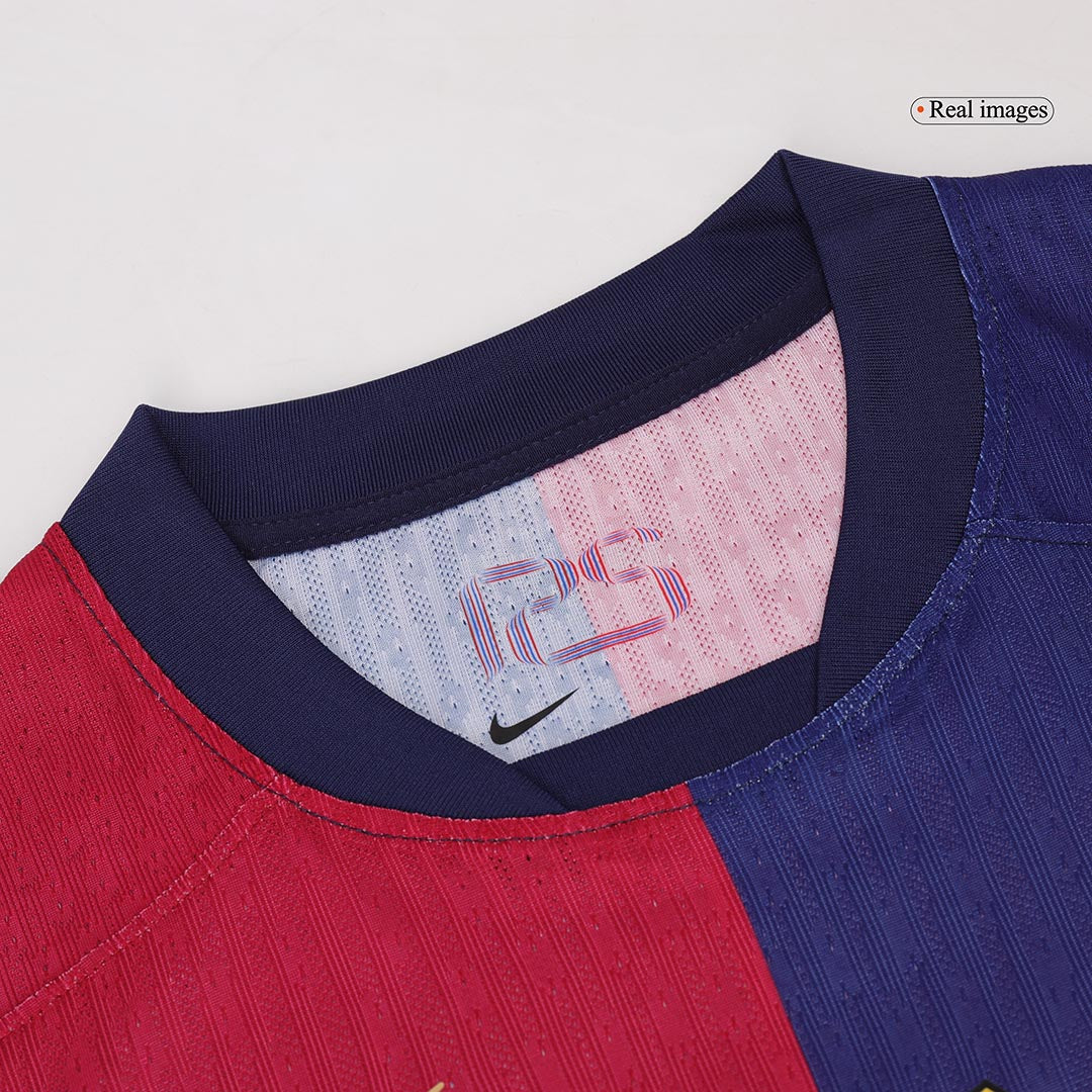 Autentična majica LAMINE YAMAL #19 Barcelona Home Football 2024/25 - UCL